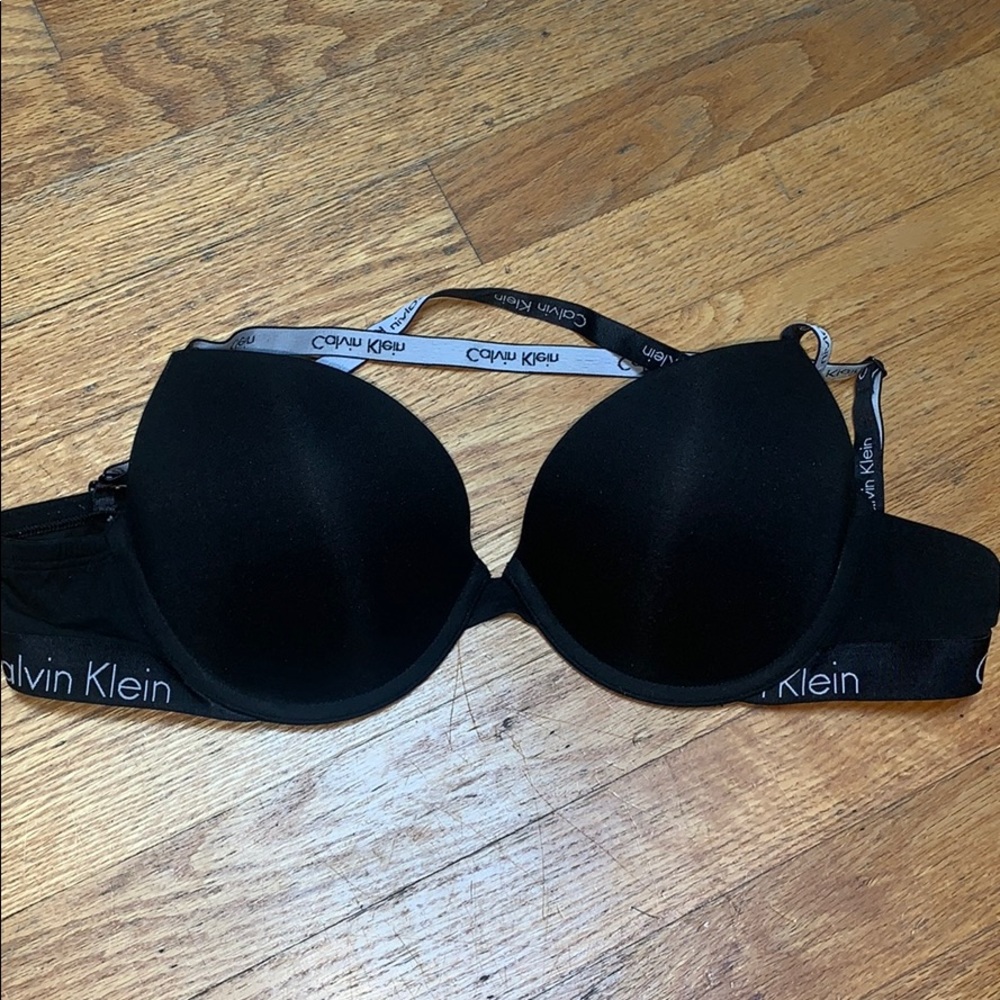 Calvin Klein black bra 36c